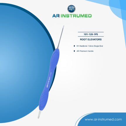 H1 Heidbrink Straight 1.8mm Single End AR Premium Handle Blue