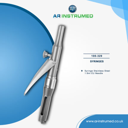 Syringe Stainless Steel 1.8ml EU Needle