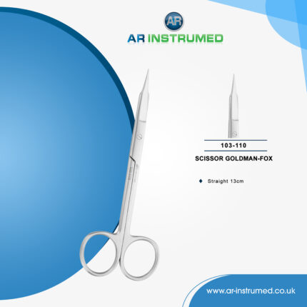 Scissor Goldman-Fox Straight 13cm